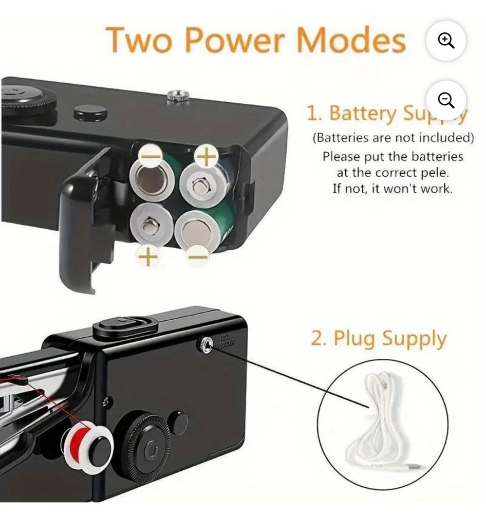 Handheld Sewing Machine, Quick Sewing Portable Sewing Machine, Mini Handheld Sew