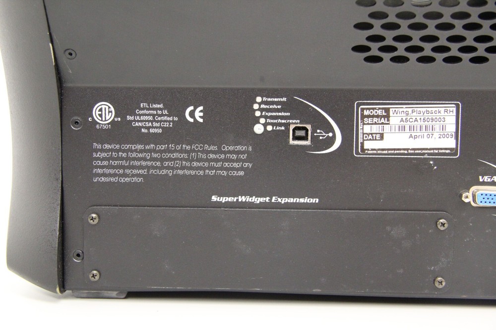 High End Systems Road Hog Playback Wing RH Fully Tested