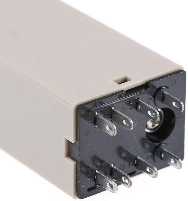 Time Delay Relay Timer switch H3Y-2 DPDT with Socket Base