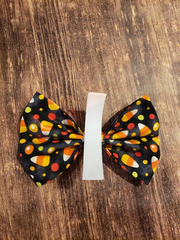 Dog/Pet Bow Tie Candy Corn Size XLarge