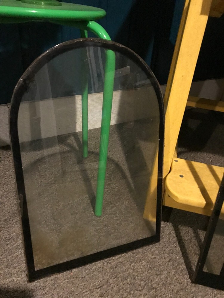 Seeburg STD4 Mardi Gras Glass Front graphics