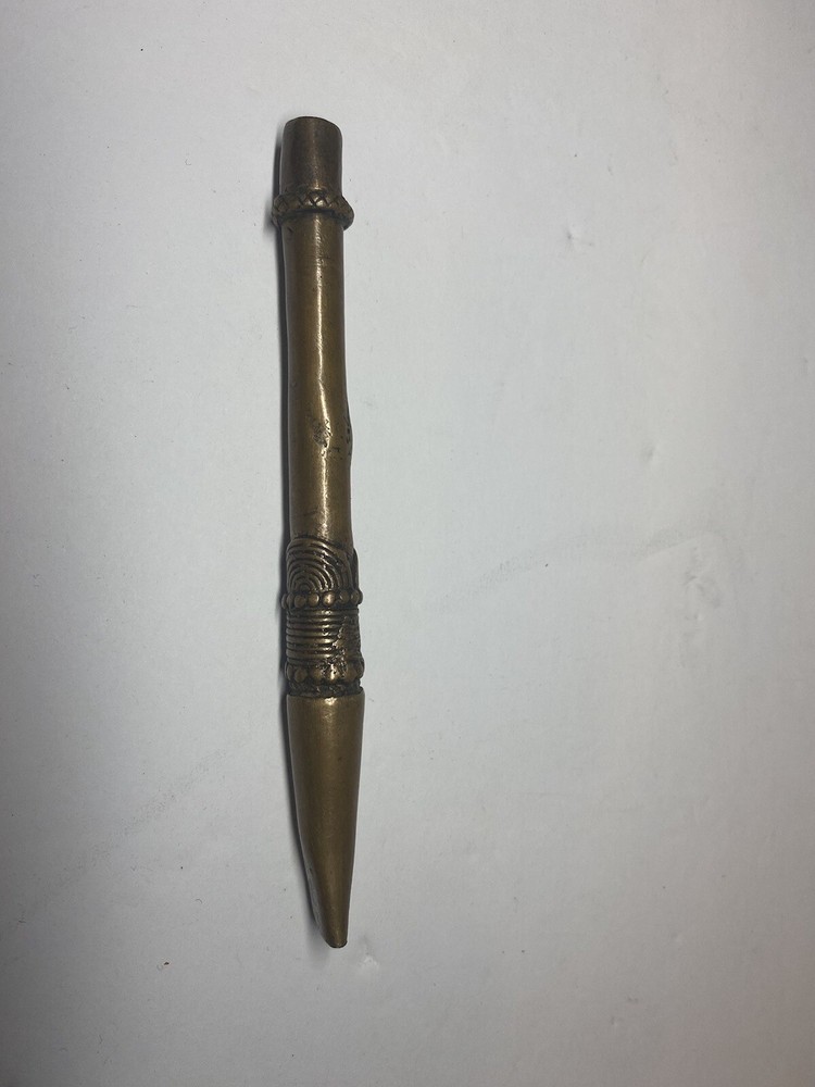 Vintage Brass Hand Crafted Cheroot Cigarette Holder
