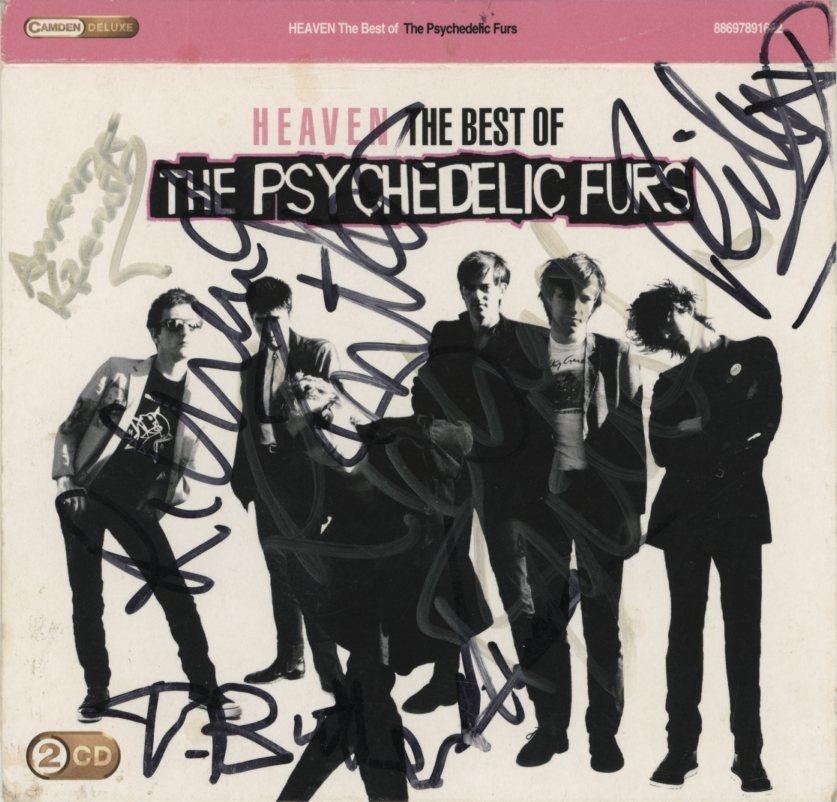 The Psychedelic Furs- CD Insert Signed by 5