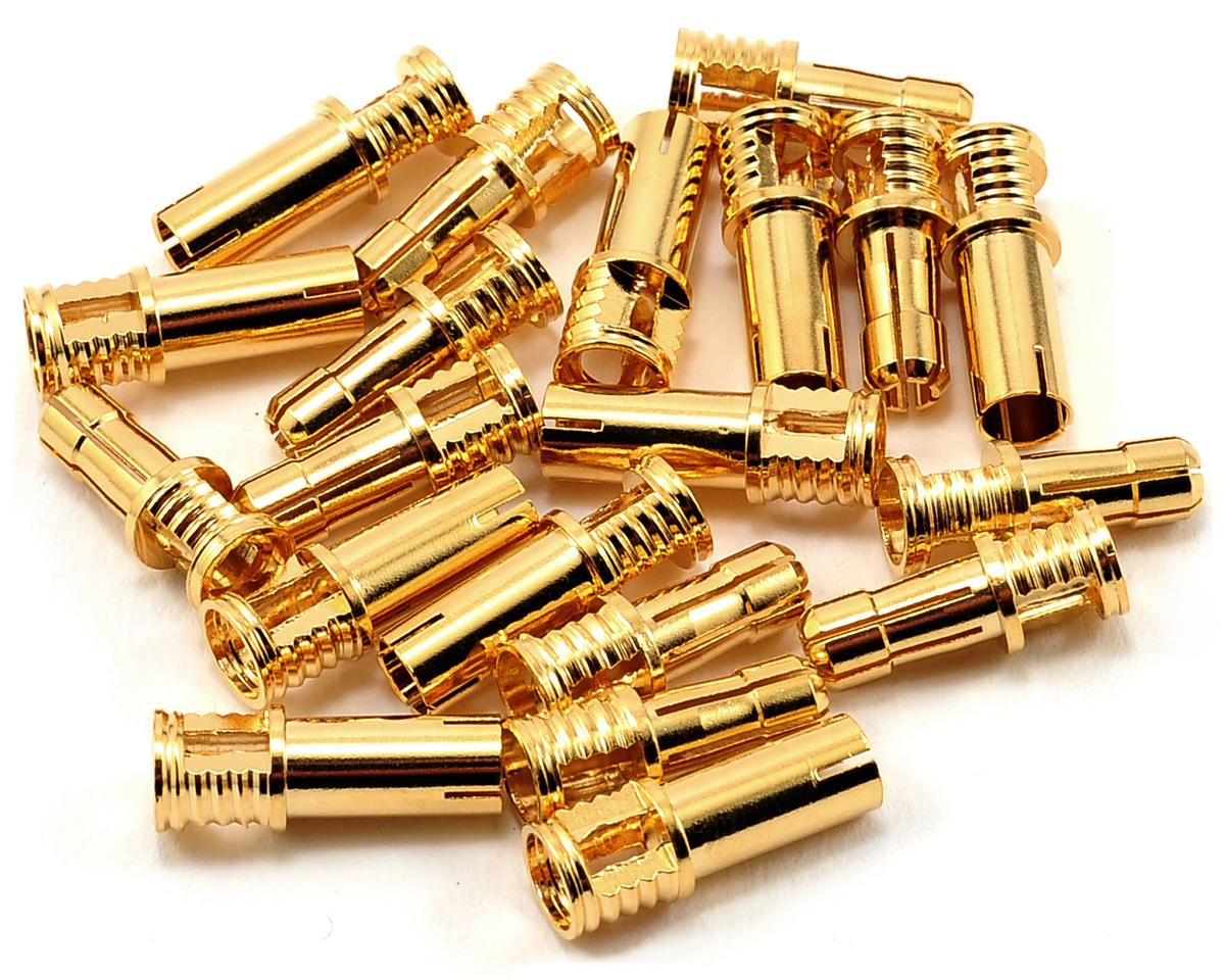 RCPROPLUS 4mm Bullet Connector (10 Sets) (12~14AWG) [RPPRCA4812SPCP10]