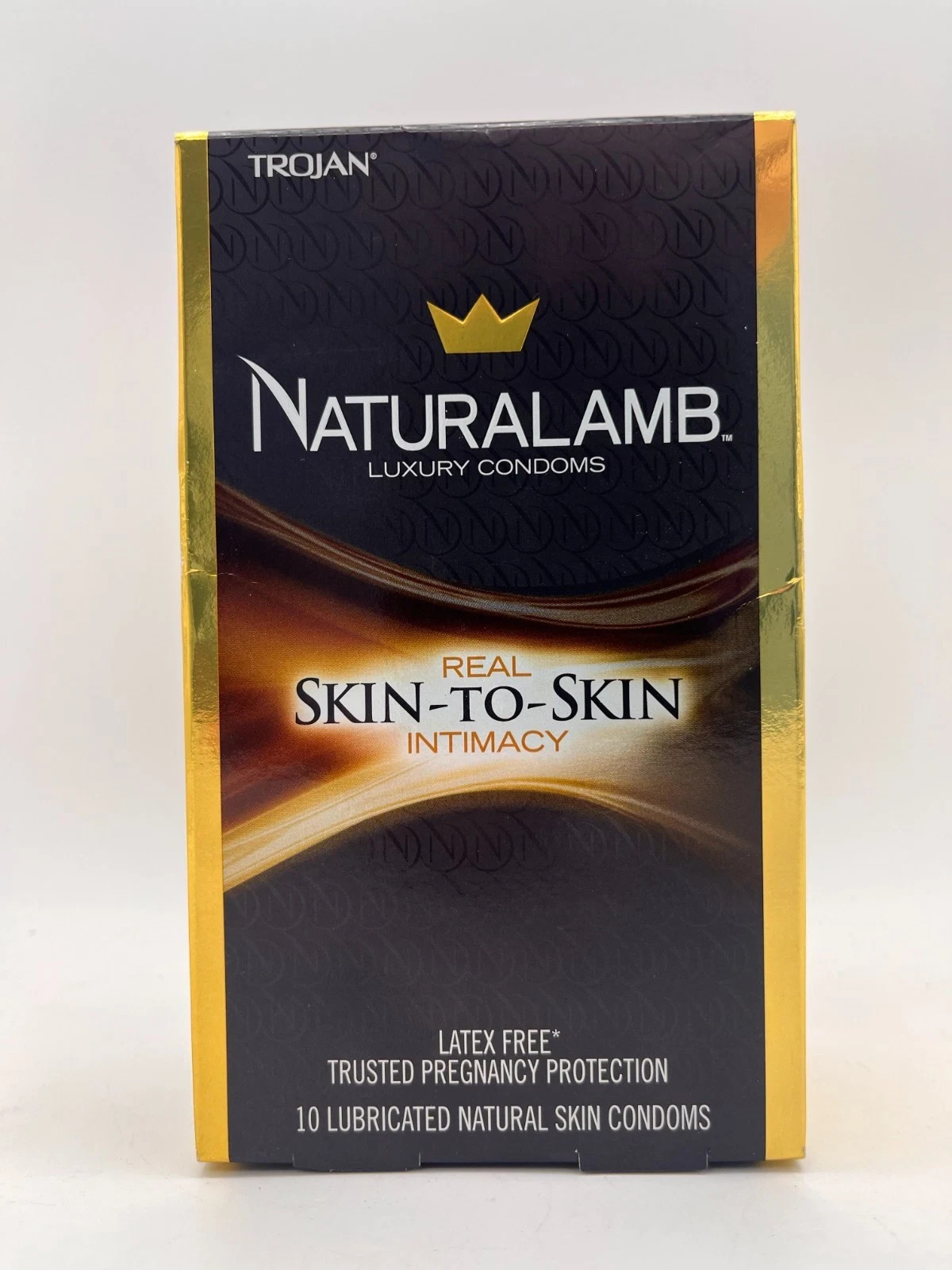 TROJAN NATURALAMB LUXURY CONDOMS SKIN-TO-SKIN INTIMACY 10ct