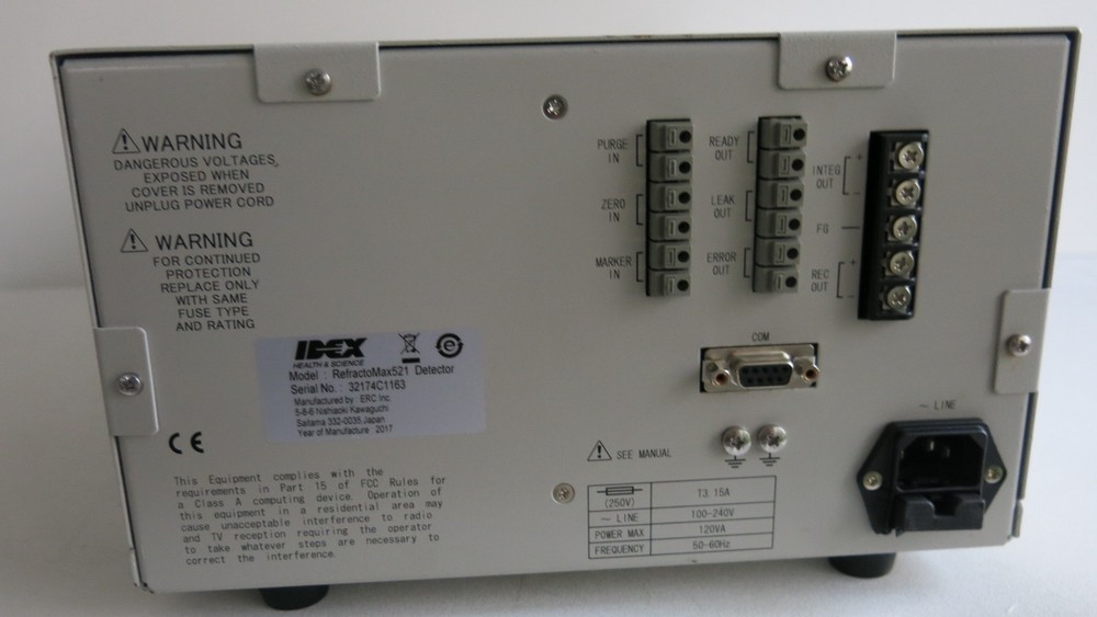 ERC REFRACTOMAX 520 DETECTOR