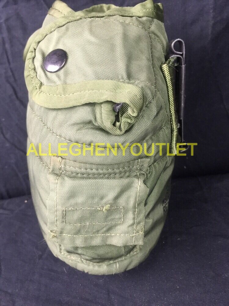 USGI Military 1 QT QUART Insulated CANTEEN COVER OD 1Qt Pouch w/ Alice Clips EXC