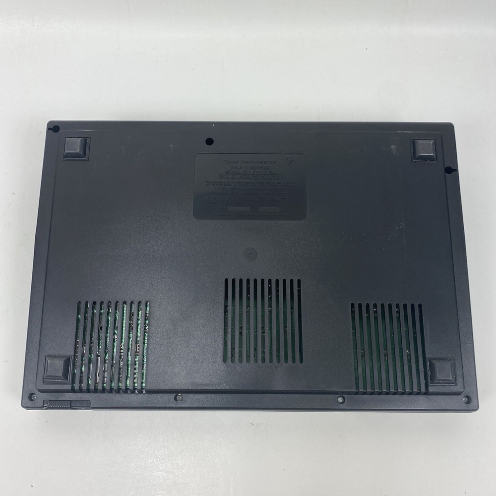 Texas Instruments Computer TI-99/4A Original Box Cords & Docs