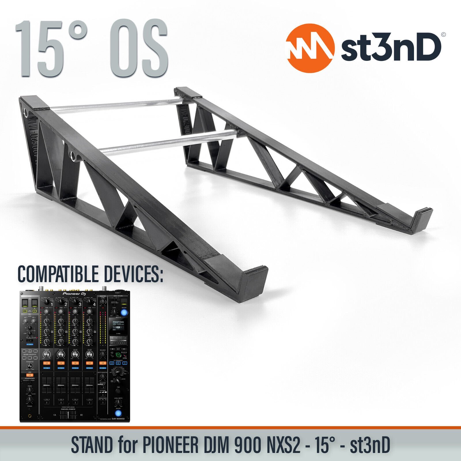 STAND for PIONEER DJM-900 NXS2 - 15° - Open Style