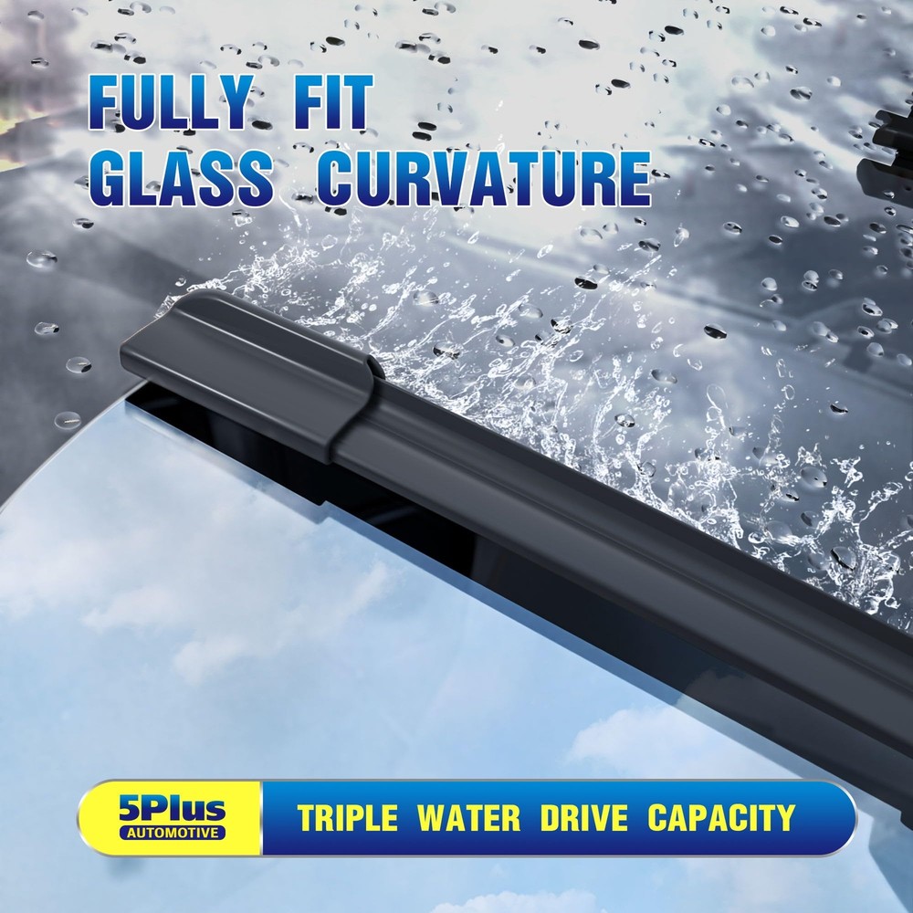 5 PLUS Windshield Wipers Replacement For 2010-2017 GMC Terrain 2010-2017 Chevy
