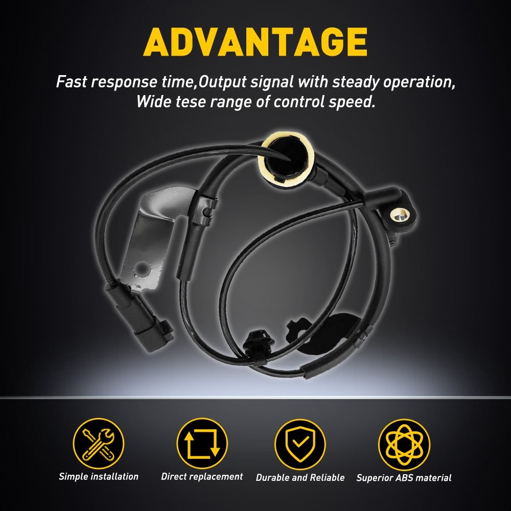 Front Right Left ABS Speed Wheel Sensor for Mitsubishi Outlander Lancer RVR
