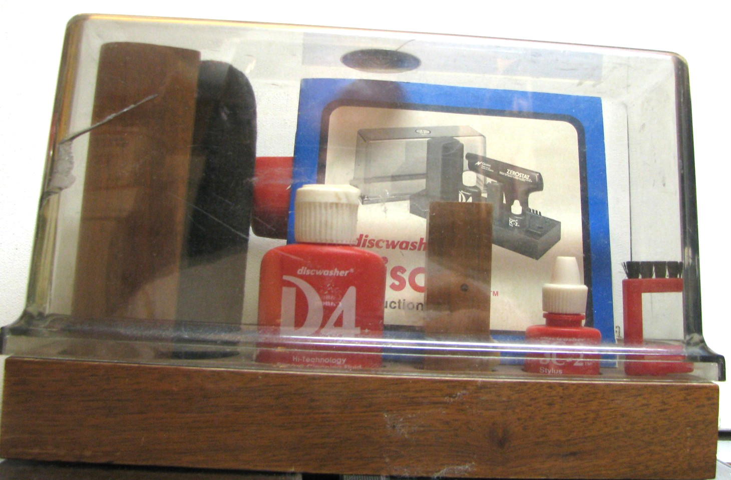 Vintage Zerostat Gun Discwasher Cleaning Kit with Case for Vinyl Records