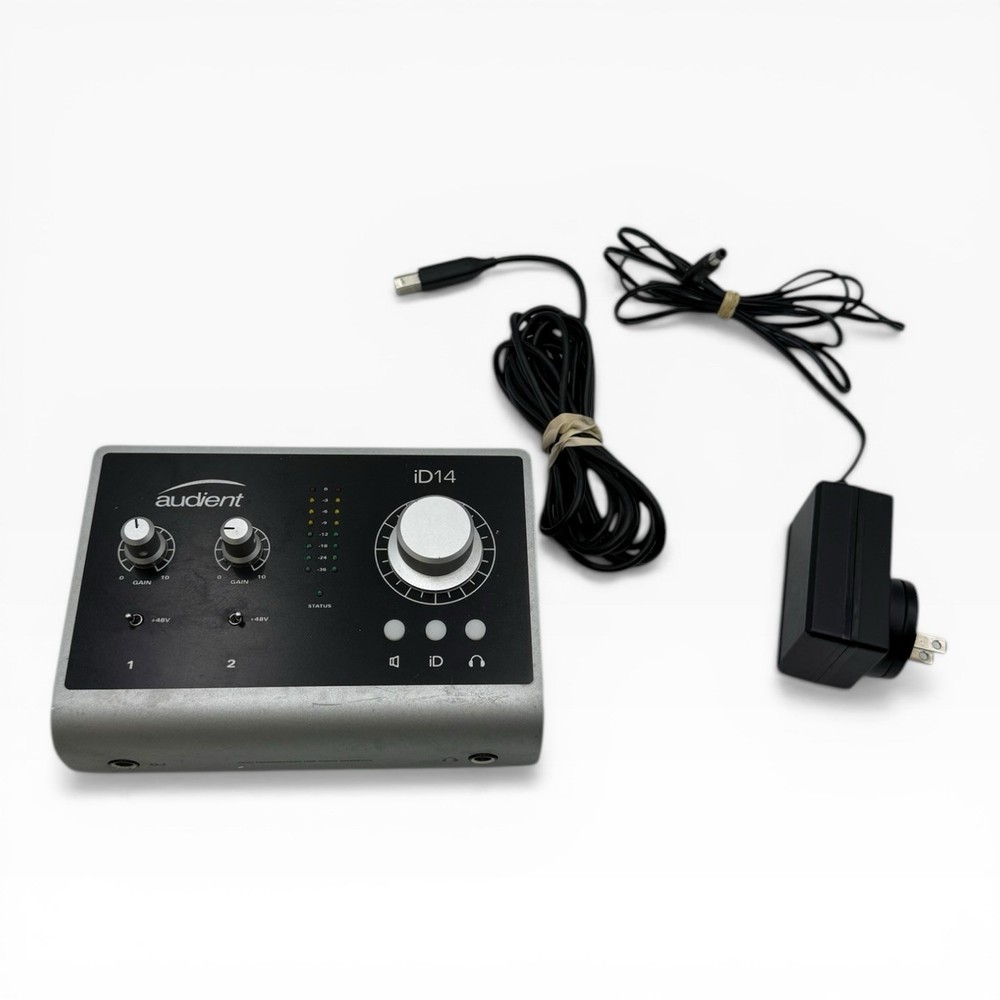 Audient ID14 USB Audio Interface - Silver