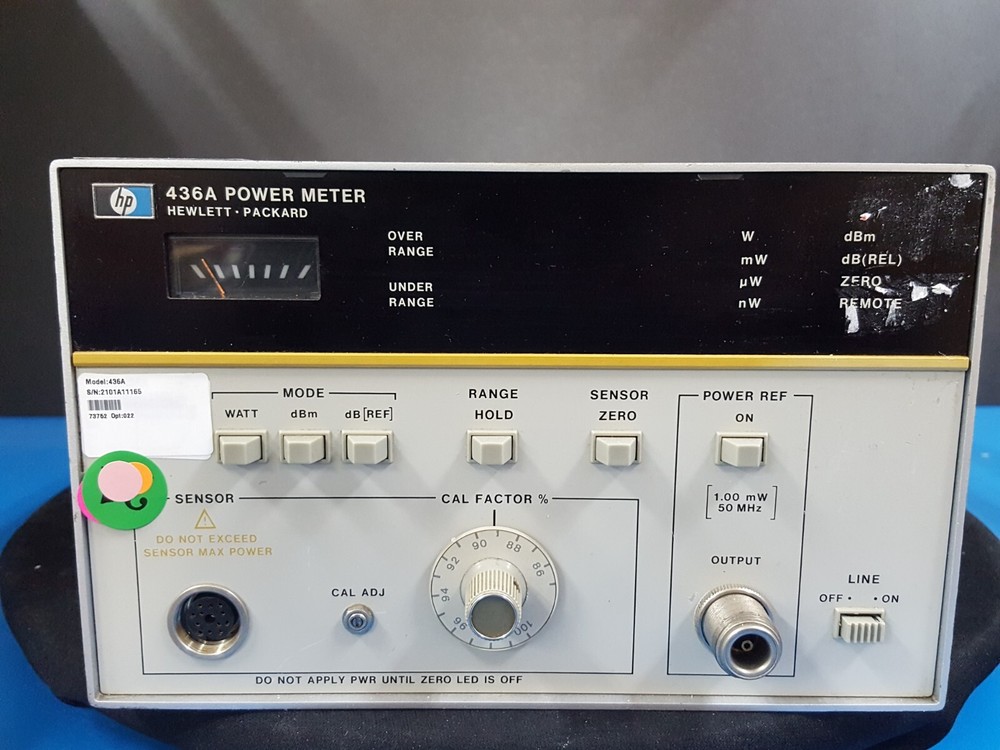 HP 436A: Power meter, W/Opt. 022, AS-IS (1165)