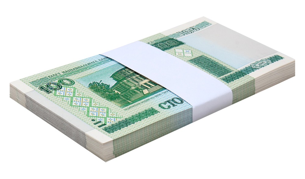 Belarus 100 Rublei, 2000 (2001 ND), P-26a, UNC X 100 PCS Bundle Pack