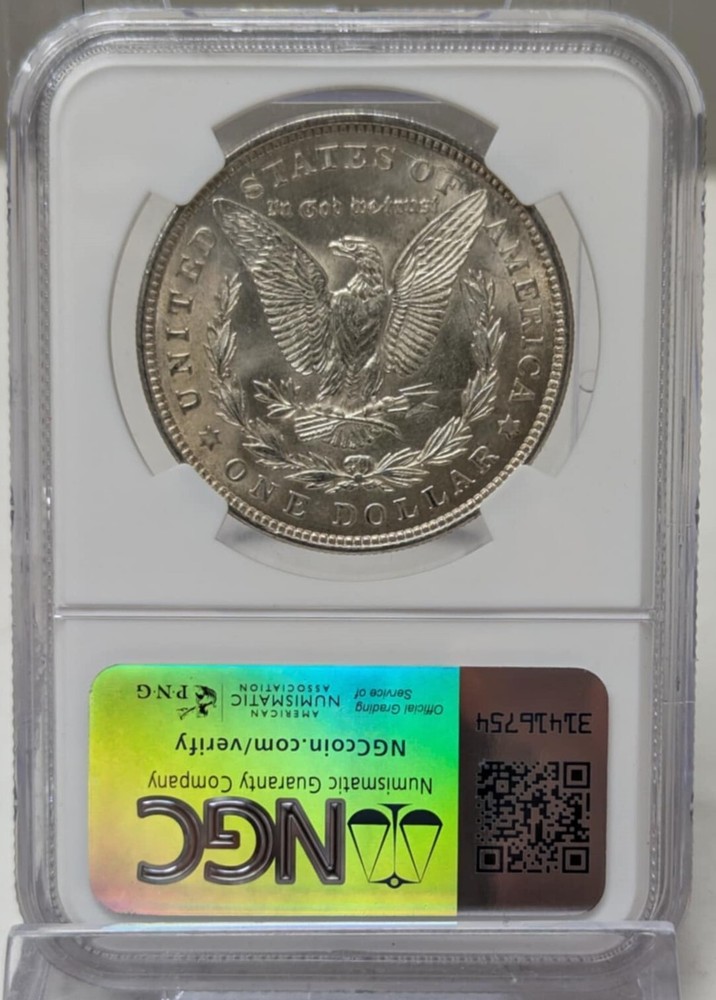 1921 Morgan Silver Dollar NGC MS64