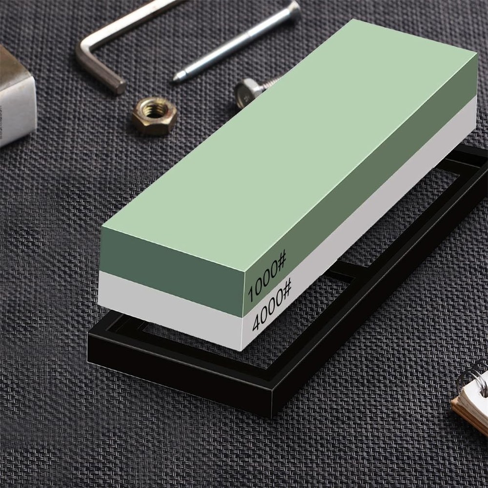 Whetstone Sharpening Stone 1000/4000 Grit Professional Kitchen Knife Sharpene