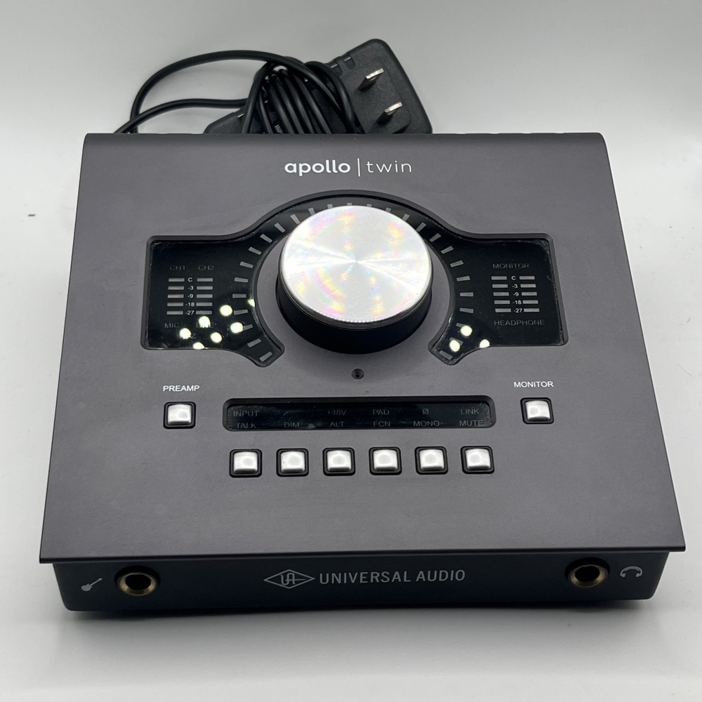 Apollo Twin MKii UAD 2 Solo Core Thunderbolt Interface Universal Audio