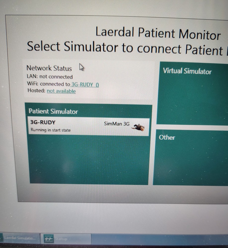 Laerdal SimMan 3G Advanced Patient Simulator with computer, software and Cases