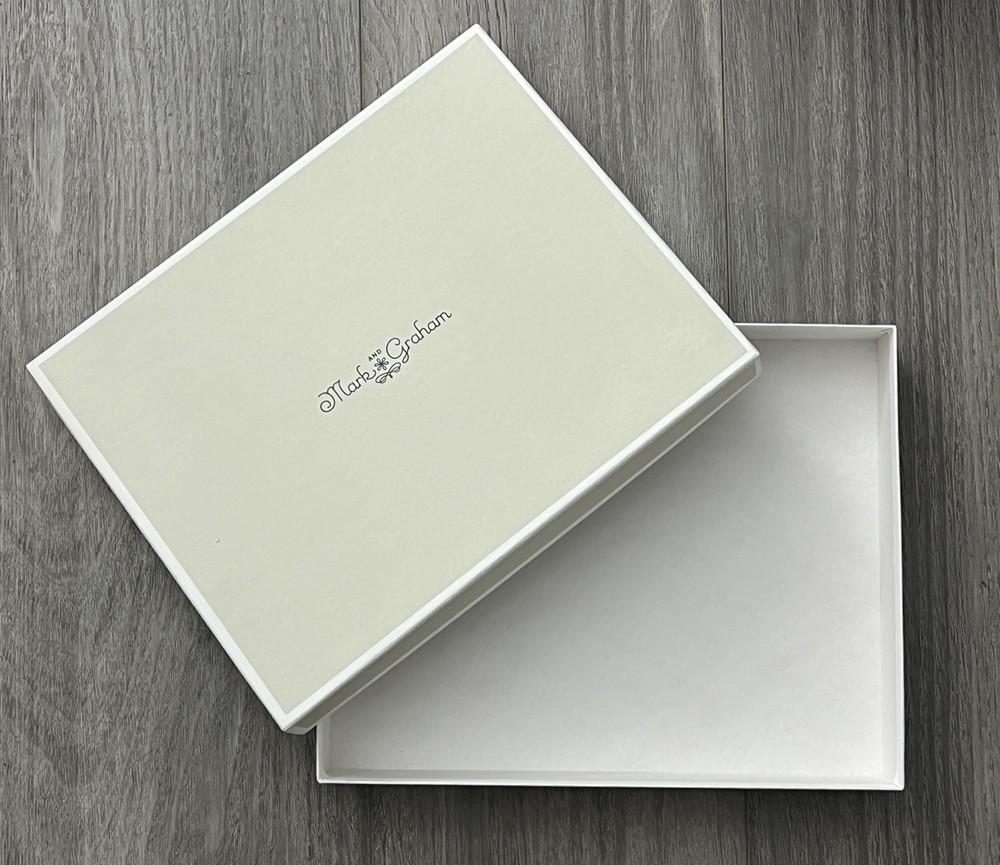 Mark and Graham Empty Rectangular Gift Box - 13.5" x 10.25" x 2.25”