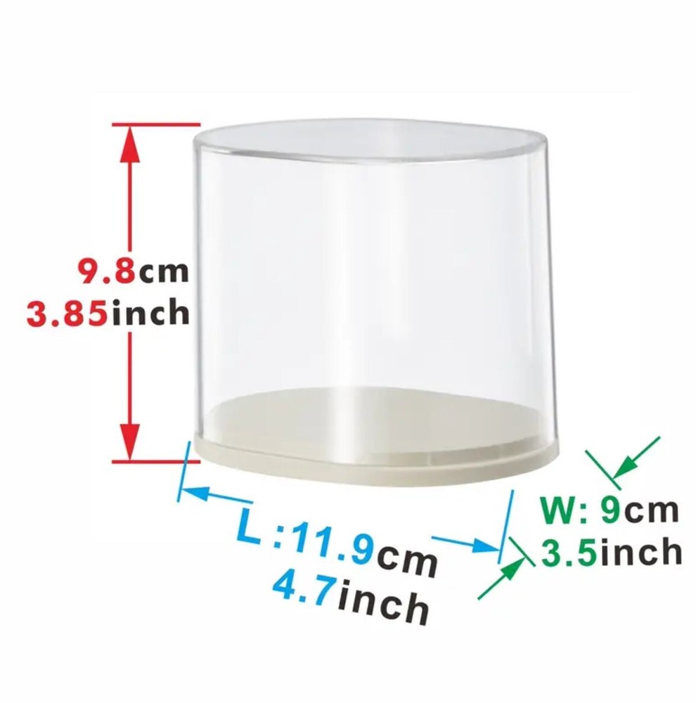 New Anime Clear Display Case Box Figurine Pocket Monster Stackable Dust Proof