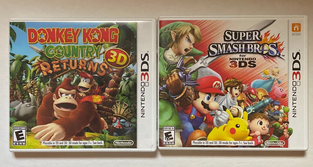 Nintendo DS / 3DS Empty Cases No Games Included