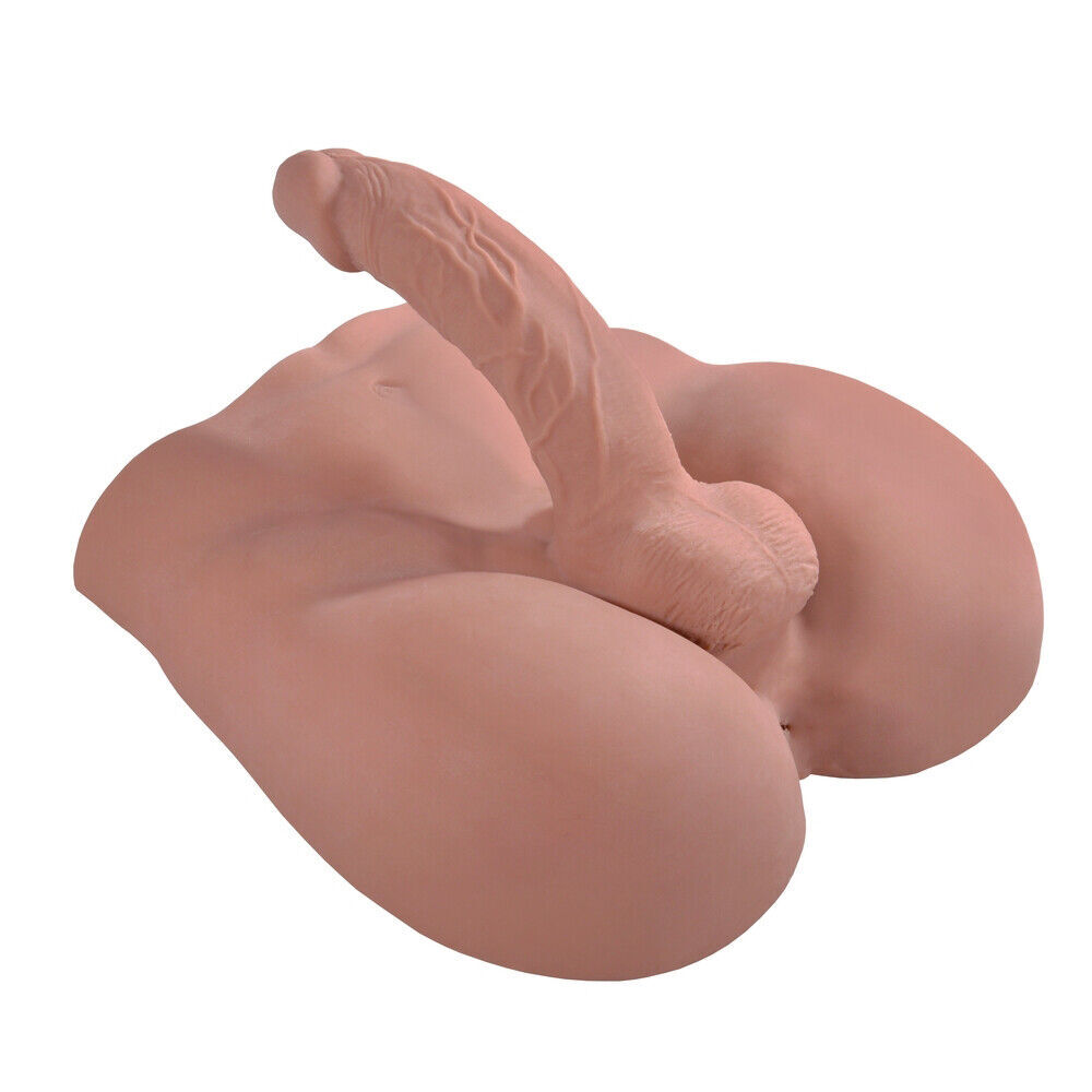 Huge Lifelike Dildo Sex Doll Male Body Torso Adult Sex Toy Big Penis For women-x