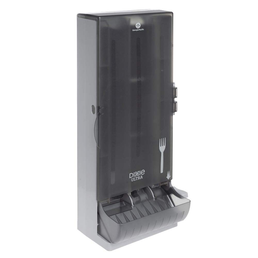 Dixie SmartStock® Classic Fork Dispenser - Black