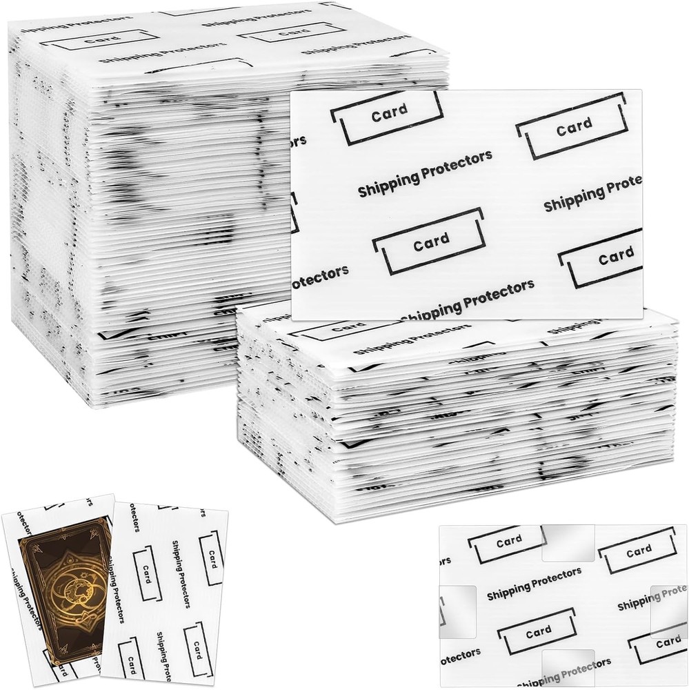 Card Protectors Trading Cards Shipping Supplies, 150-Pack 4x6 Inch Graded Card