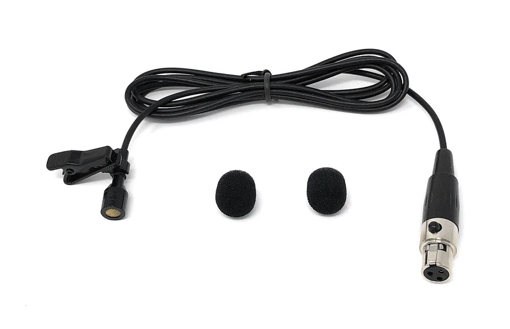 Lavalier Lapel Microphone for AKG/Samson Wireless Bodypack Transmitters