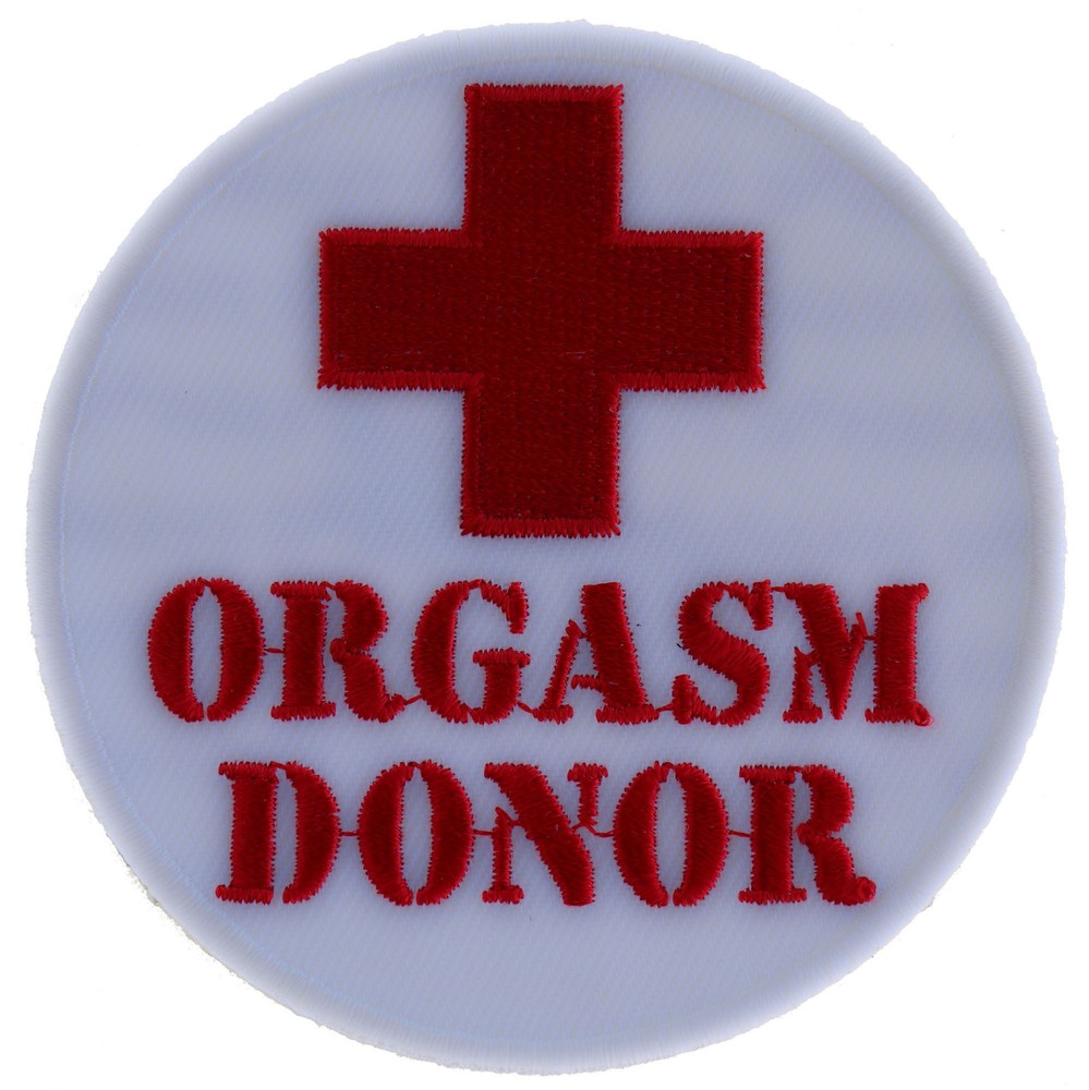 Orgasm Donor Medic Cross Patch- 3x3 inch - P5821