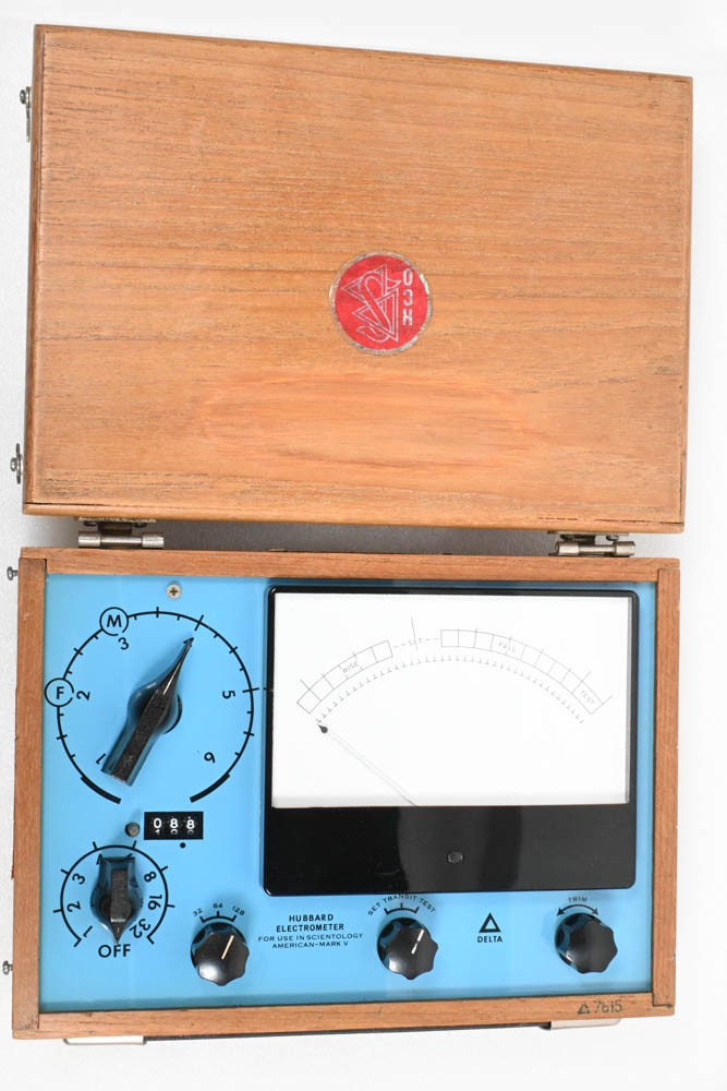 Scientology American Mark Mk V E-Meter Hubbard Electrometer