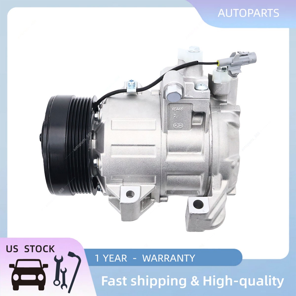 A/C Compressor 95200-64JB0 9520064JB1 For Suzuki Grand Vitara II 2.0 J20A 2005