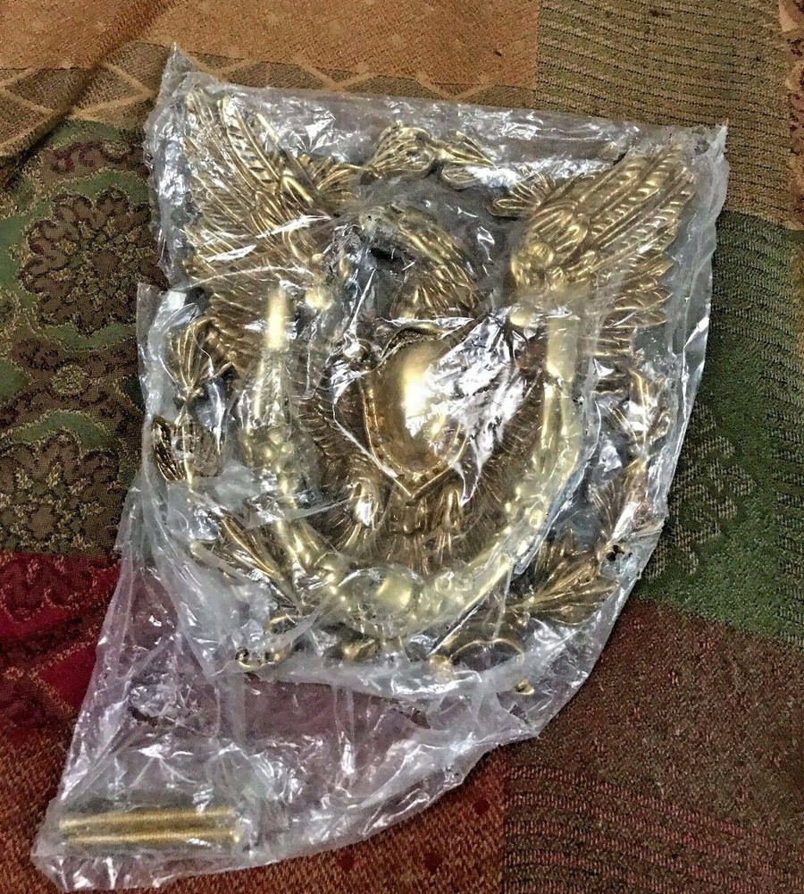 Solid Brass American Eagle Door Knocker