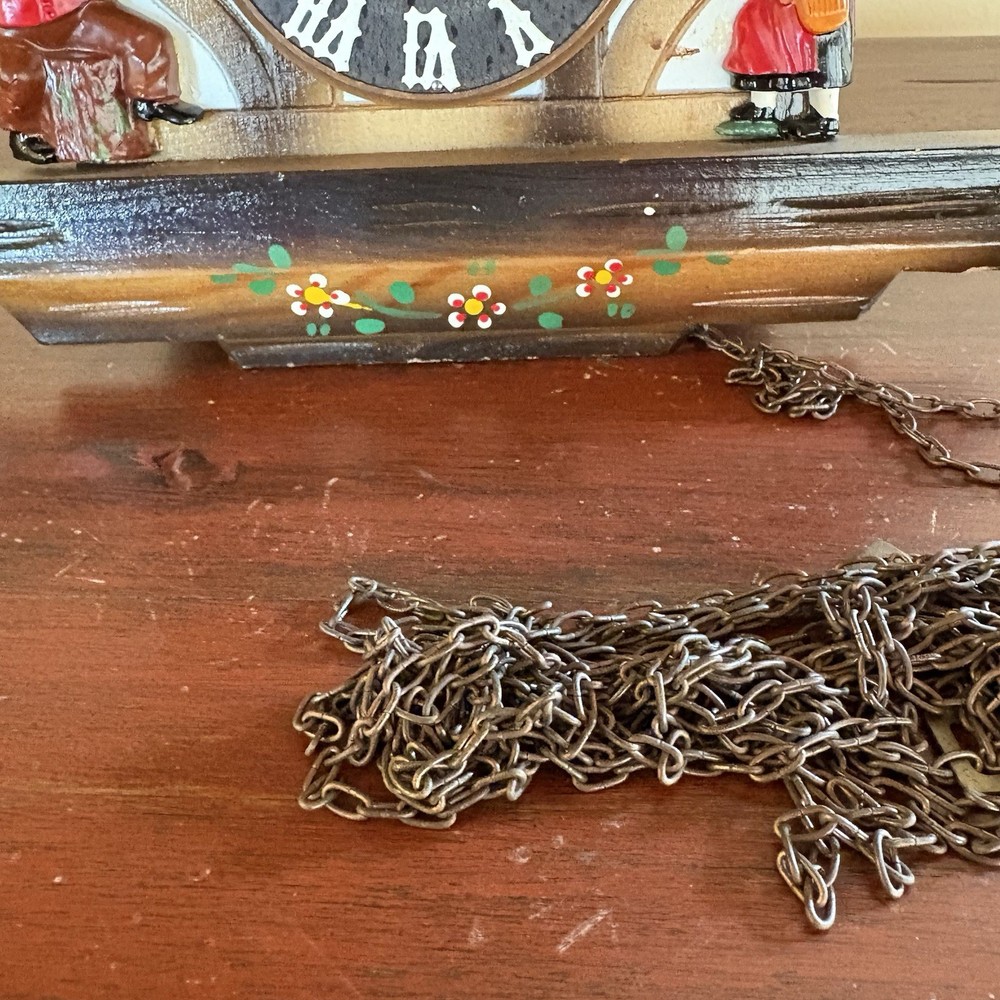 German Cuckoo Clock No Weights Or Pendulum