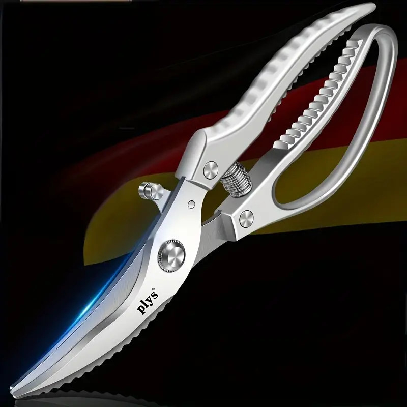 A Kitchen Scissors Shears Multi-Purpose Stainless Steel Ultra Sharp Chicken Bone