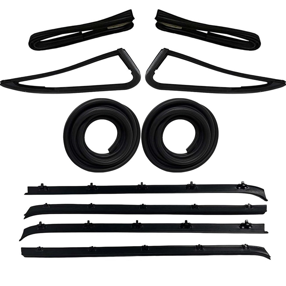 Front Door & Vent Window Weatherstrip Seal Kit for Chevy GMC C/K Truck Blazer