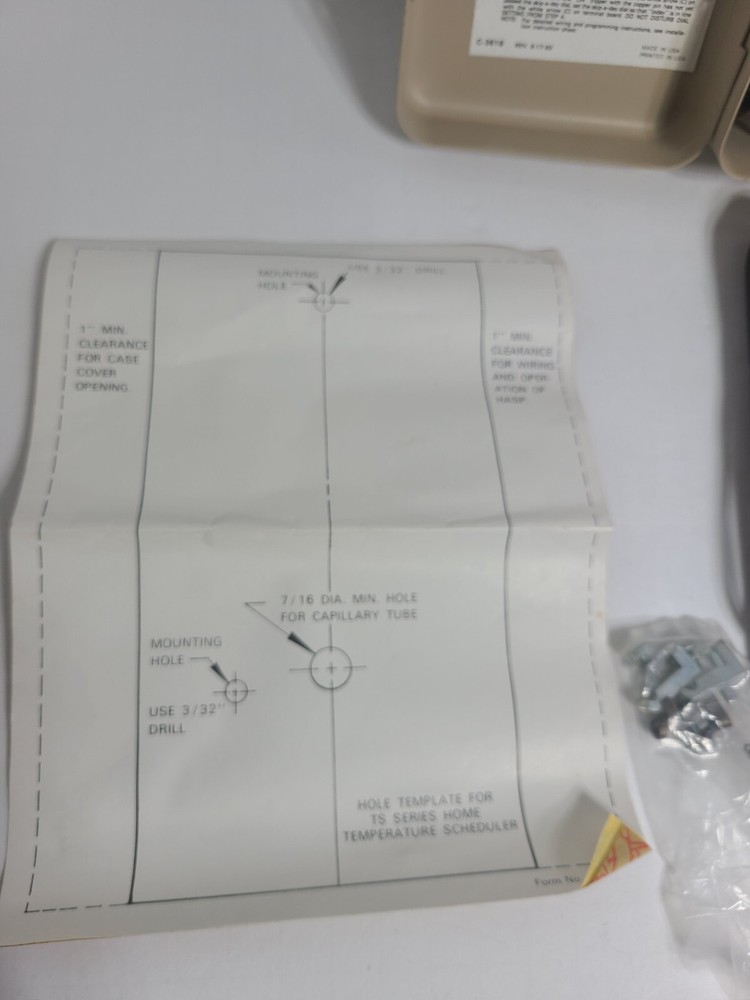 New Genuine Dayton 5X437 Timer Automatic Setback Control 24 Hour