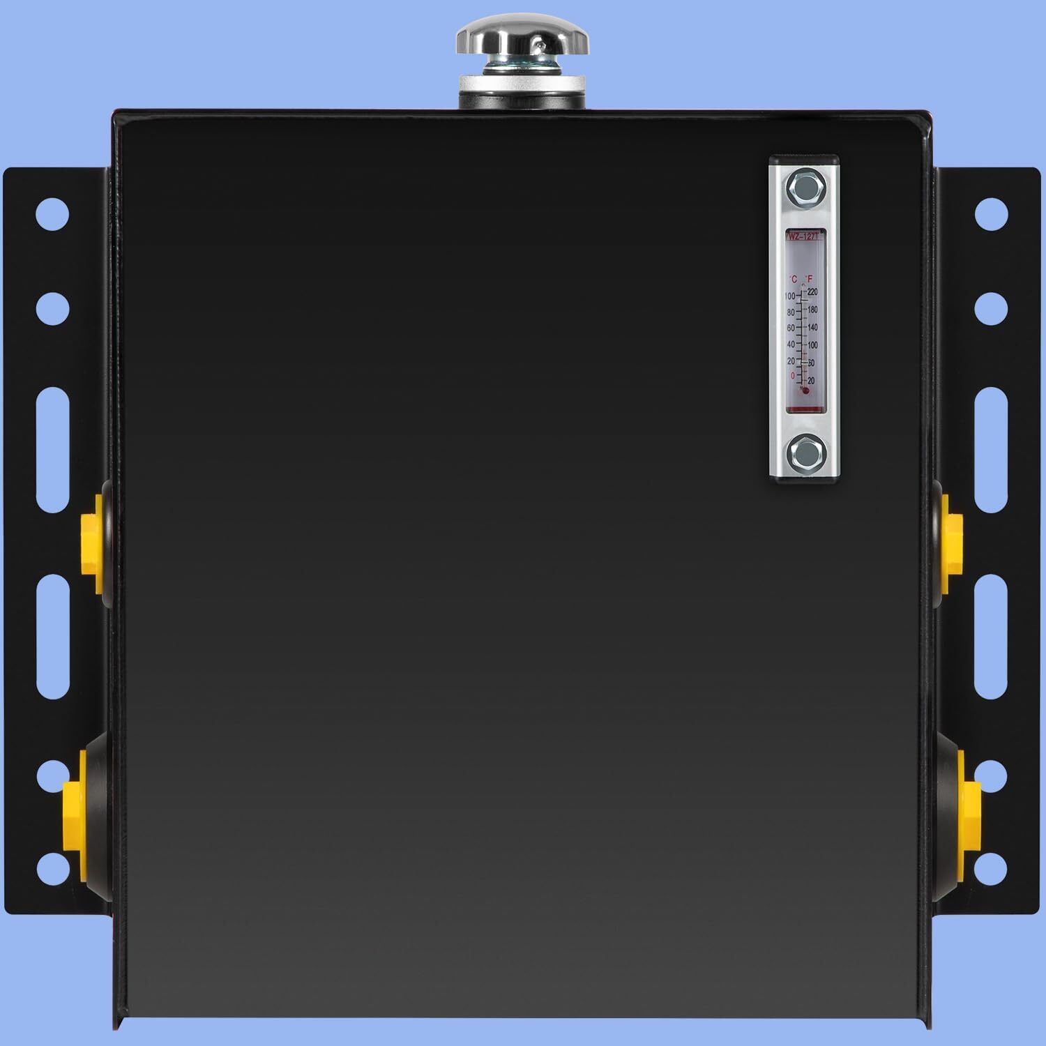 15 Gallon Hydraulic Fluid Reservoir Tank with Fill Cap Vertical Mount for Truck