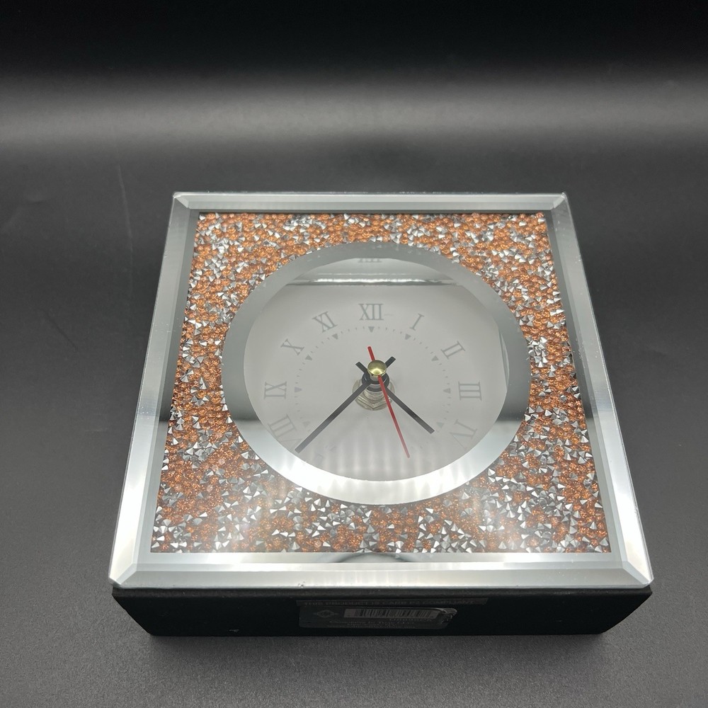 Concepts In Time Table Clock- Mirror Borders