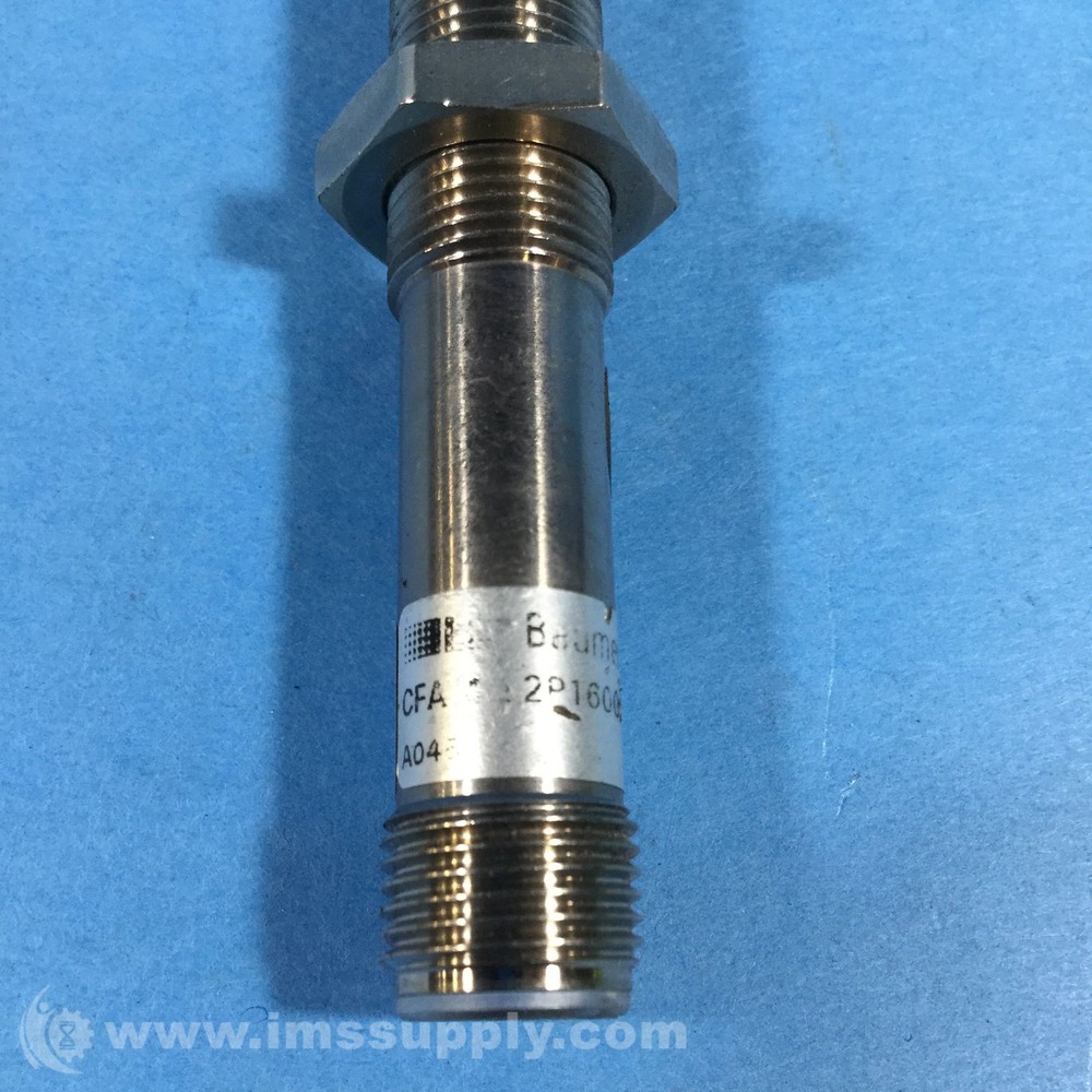 Baumer CFAM-12P1600/S14 Capacitive Proximity Sensor USIP