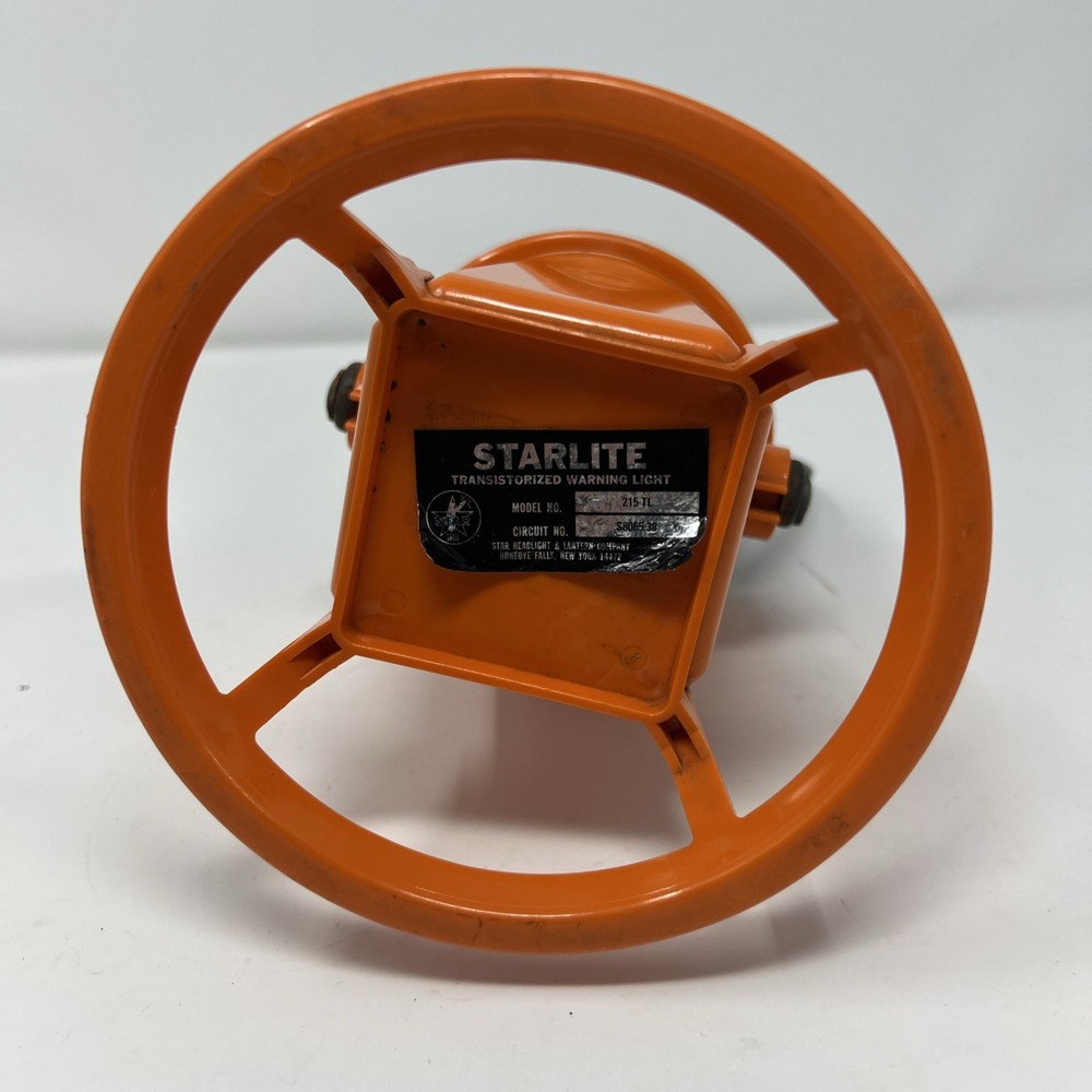 STAR HEADLIGHT & LANTERN CO. "STAR FLASHER" MODEL 215-TL WARNING LIGHT