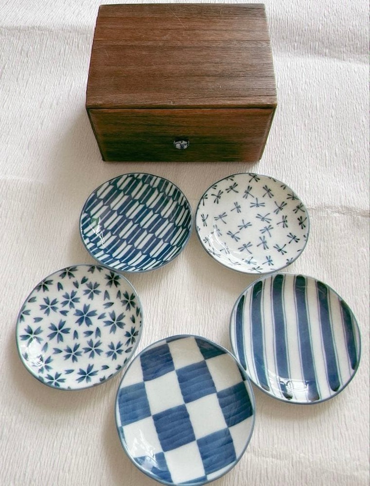 Tachikichi Plate 12cm 5 Set