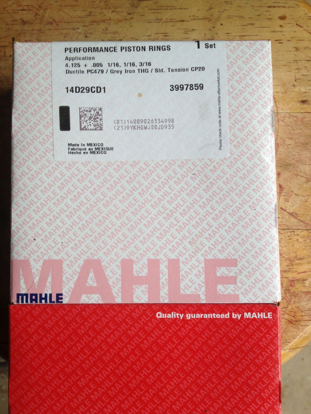 MAHLE HELLFIRE RINGS ' COMETIC GASKETS 4SALE