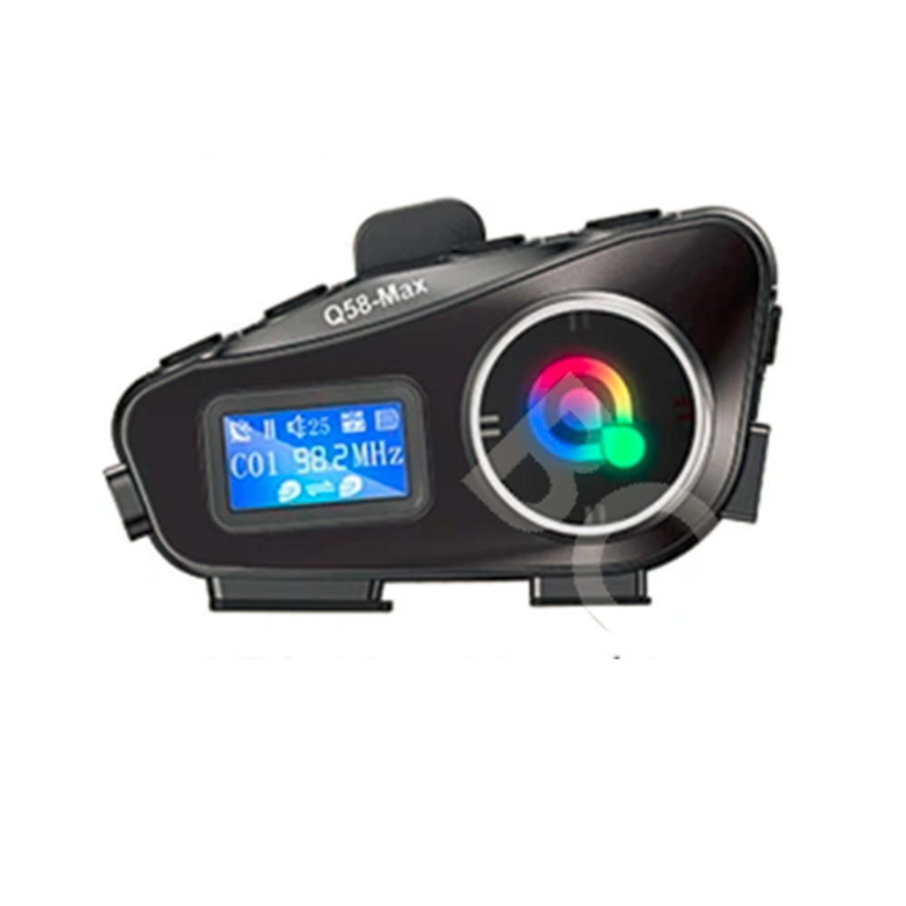 Motorcycle Helmet Intercom Bluetooth Headset Earphone For Android/iOS/HarmonyOS