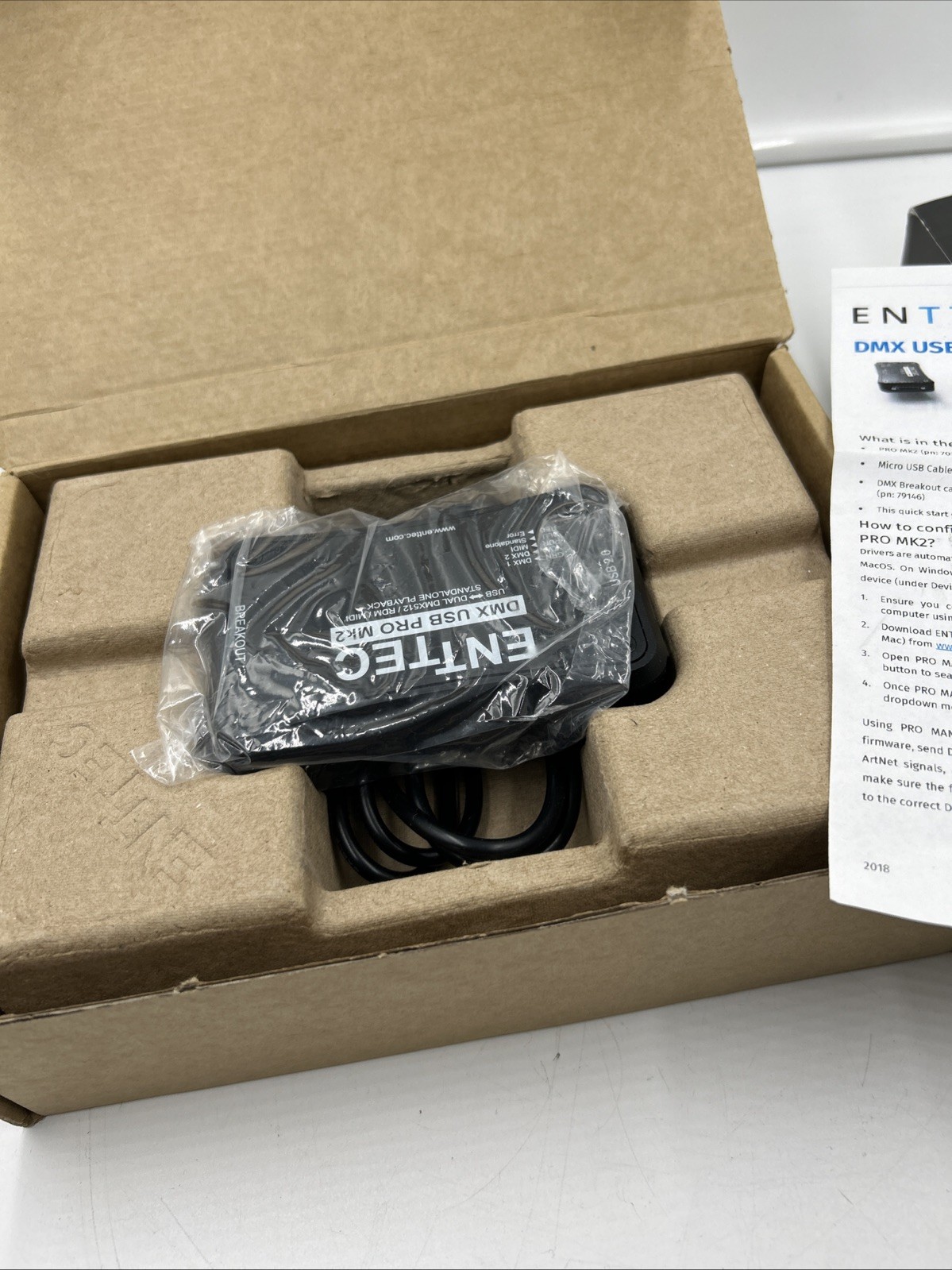Enttec DMX USB PRO MK2 70314 Open box