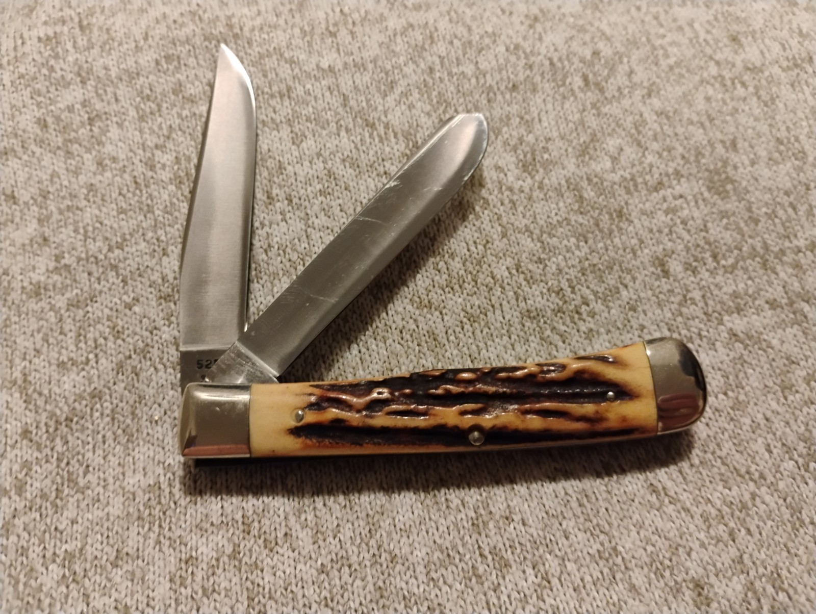 1976 CASE XX 5254 SSP STAG RAZOR EDGE TRAPPER
