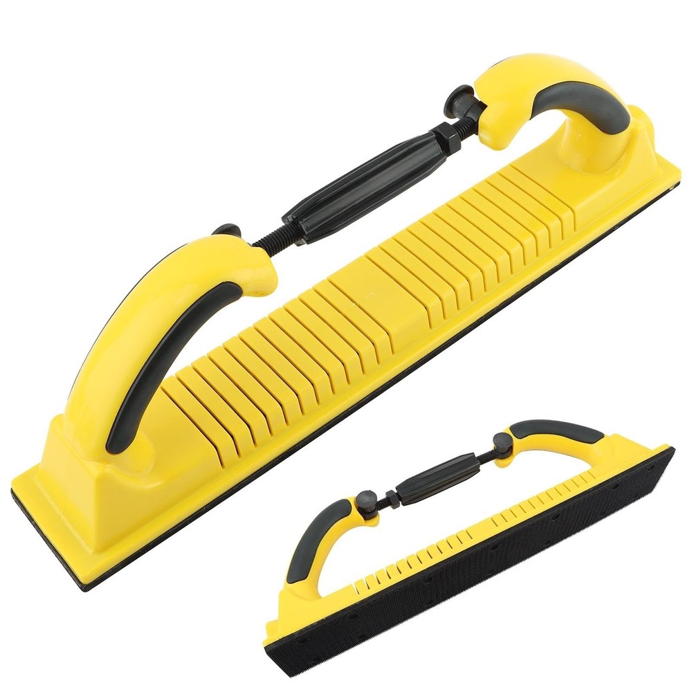 Adjustable Radius Flex Hand Sanding File Block, 2-3/4" x 15-3/4" Hook & Loop