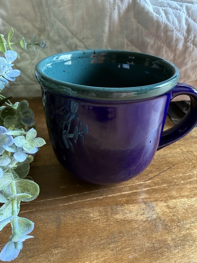 Cobalt And Teal Coffee Mug