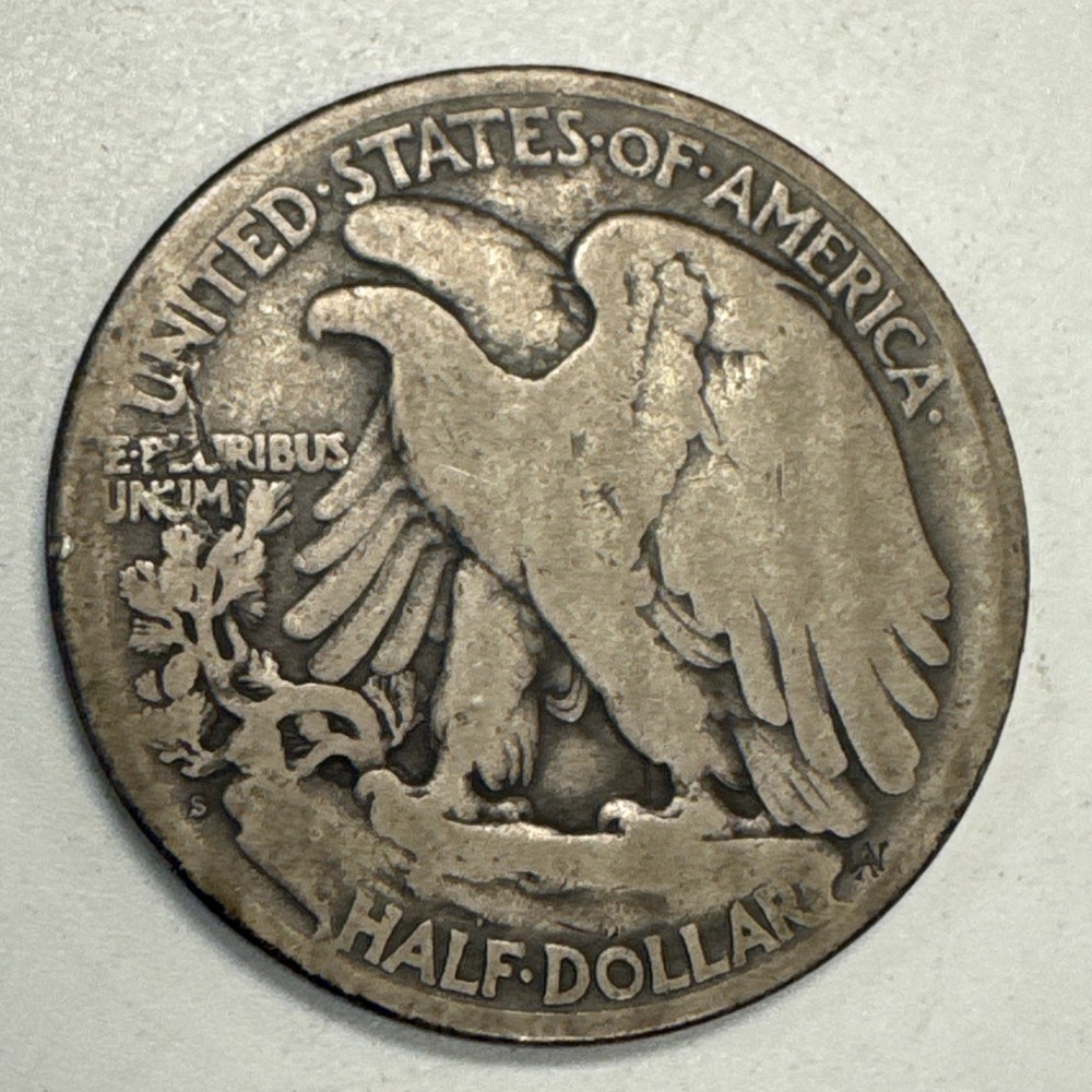 1921-S Walking Liberty Half Dollar G.